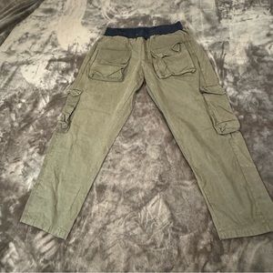 Mnml cargo pants sz xl olive green